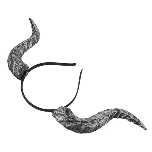 UTHCLO Halloween Hörner Haarreif Abnehmbare Teufelshörner Gothic Dämonen Stirnband für Karneval Cosplay und Halloween-partys Silbernes Party-zubehör für Vielseitige Kostümgestaltung UTHCLO Halloween Hörner Haarreif Abnehmbare Teufelshörner Gothic Dämonen Stirnband für Karneval Cosplay und Halloween-partys Silbernes Party-zubehör für Vielseitige Kostümgestaltung von UTHCLO