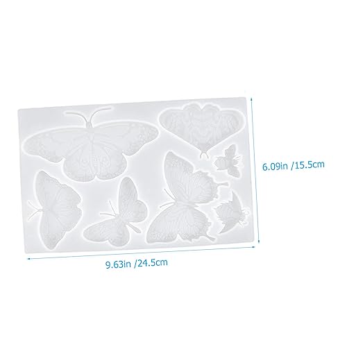 UTHCLO Handgefertigte Schmetterling Silikonform Flexibel Langlebig für DIY Schmuck Anhänger und Wohnkultur zum Gießen von Epoxidharz und Bastelprojekten UTHCLO Handgefertigte Schmetterling Silikonform Flexibel Langlebig für DIY Schmuck Anhänger und Wohnkultur zum Gießen von Epoxidharz und Bastelprojekten von UTHCLO