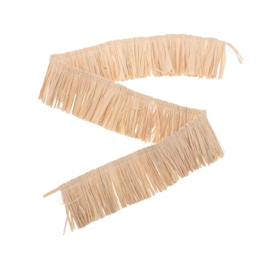 UTHCLO Handgewebte Raffia Grasfransen Natürliche Vielseitige Dekoration für Hawaiianische Luau Party DIY Bastelmaterial für Grasskirts Accessoires und Schmuck UTHCLO Handgewebte Raffia Grasfransen Natürliche Vielseitige Dekoration für Hawaiianische Luau Party DIY Bastelmaterial für Grasskirts Accessoires und Schmuck von UTHCLO