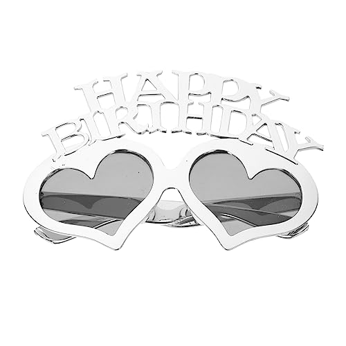 UTHCLO Herzförmige Happy Birthday Brille Kreative Party Eyewear für Geburtstagsfeier Farbenfrohe Foto Requisiten Geeignet für Familien und Freunde UTHCLO Herzförmige Happy Birthday Brille Kreative Party Eyewear für Geburtstagsfeier Farbenfrohe Foto Requisiten Geeignet für Familien und Freunde von UTHCLO
