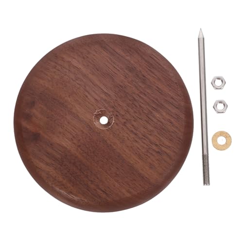 UTHCLO Holz Metall Rechnungshalter mit Metallspitze Langlebiger Walnut Receipt Spike für Restaurant Büro Küche Effiziente Papierorganisation Stabiler Tischständer Glatte Kanten UTHCLO Holz Metall Rechnungshalter mit Metallspitze Langlebiger Walnut Receipt Spike für Restaurant Büro Küche Effiziente Papierorganisation Stabiler Tischständer Glatte Kanten von UTHCLO