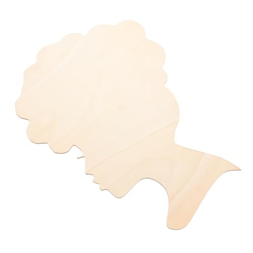 UTHCLO Holz Scrapbooking Unfertige Holzscheibe für DIY Projekte Handgefertigte Modellierung Graffiti Holzausschnitte Dekoration für Zuhause von UTHCLO