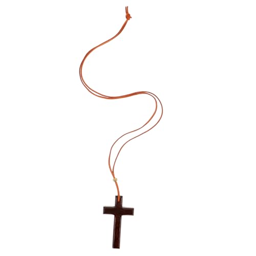 UTHCLO Holzkreuz Anhänger für Rückspiegel Handgefertigtes Auto Stilvoller Kreuz Schmuck für Auto Innenraum Symbol Glaubens Braunes Design UTHCLO Holzkreuz Anhänger für Rückspiegel Handgefertigtes Auto Stilvoller Kreuz Schmuck für Auto Innenraum Symbol Glaubens Braunes Design von UTHCLO