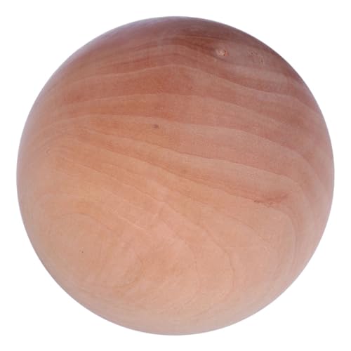 UTHCLO Holzkugel Rund Unvollendete Holzperlen für DIY Projekte Glatte und Robuste Bastelmaterialien für Heimdekoration und Kreative Kunstwerke von UTHCLO