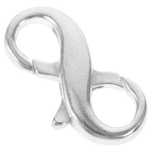 UTHCLO Karabinerverschluss für DIY Schmuck Teiliges Tragbar und Robust für Armbänder und Einfache Handhabung und Schnelle Befestigung von UTHCLO