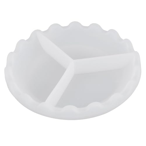 UTHCLO Kristall Epoxidharz Silikonform Runde DIY Gießform für Kreative Spiegel Wellenplatte Umweltfreundlich Antihaftbeschichtet für Handgemachte Bastelprojekte UTHCLO Kristall Epoxidharz Silikonform Runde DIY Gießform für Kreative Spiegel Wellenplatte Umweltfreundlich Antihaftbeschichtet für Handgemachte Bastelprojekte von UTHCLO