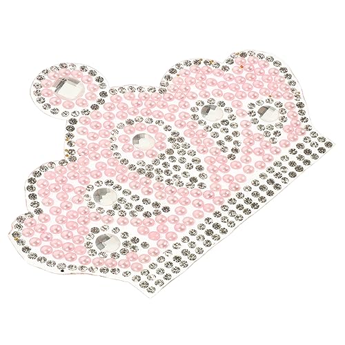 UTHCLO Kroneisen Patch mit Strass für Kleidung Dekorative Applikation Krone für DIY Mode und Partykleider von UTHCLO