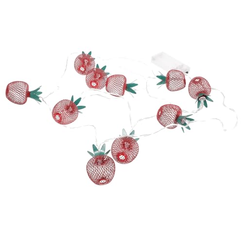 UTHCLO LED Lichterkette Warmrote Apfelförmige LED Dekolichter ohne Batterie Hängende Fruchtform Lichterkette für Romantische Langlebig Kompakt Vielseitig für Innen und Außen UTHCLO LED Lichterkette Warmrote Apfelförmige LED Dekolichter ohne Batterie Hängende Fruchtform Lichterkette für Romantische Langlebig Kompakt Vielseitig für Innen und Außen von UTHCLO