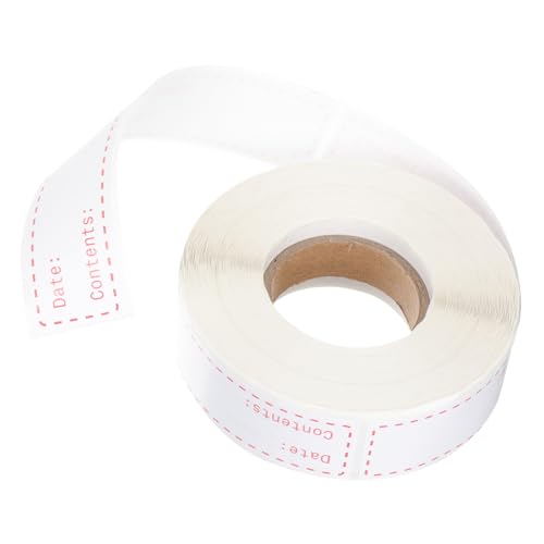 UTHCLO Lebensmitteletiketten Selbstklebend Food Sticker zum Beschriften für Küche Vorratsbehälter und Plastikflaschen Wiederablösbar zur Lebensmittelaufbewahrung und Organisation UTHCLO Lebensmitteletiketten Selbstklebend Food Sticker zum Beschriften für Küche Vorratsbehälter und Plastikflaschen Wiederablösbar zur Lebensmittelaufbewahrung und Organisation von UTHCLO