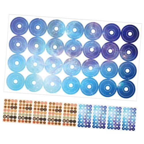 UTHCLO Lochverstärker Aufkleber für Lose Reparatur und Dekoration Runde Papiersticker für Schnellhefter Ordner und Kalender Kreative Designs für Schule Büro und Zuhause UTHCLO Lochverstärker Aufkleber für Lose Reparatur und Dekoration Runde Papiersticker für Schnellhefter Ordner und Kalender Kreative Designs für Schule Büro und Zuhause von UTHCLO