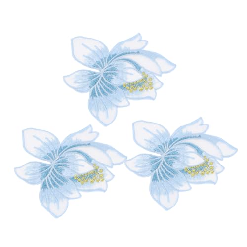 UTHCLO Lotusblumen Stickerei Patches Bügelflicken für Kleidung DIY Reparatur Applikationen Blumenaufnäher für Jeans Taschen und Jacken UTHCLO Lotusblumen Stickerei Patches Bügelflicken für Kleidung DIY Reparatur Applikationen Blumenaufnäher für Jeans Taschen und Jacken von UTHCLO