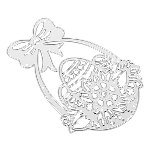 UTHCLO Metall Schneidewerkzeug Ei Design Hochwertige Kohlenstoffstahl Stanzform für Scrapbooking Bastelprojekte und Dekorationen für Karton UTHCLO Metall Schneidewerkzeug Ei Design Hochwertige Kohlenstoffstahl Stanzform für Scrapbooking Bastelprojekte und Dekorationen für Karton von UTHCLO