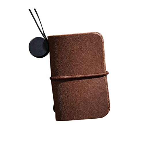 UTHCLO Mini Notizbuch Handliches Notizheft aus Braunem Ölwachskunstleder Kleines Tn Reisetagebuch für Schule Büro Alltag Praktische Notizblock für Planung und Notizen Unterwegs UTHCLO Mini Notizbuch Handliches Notizheft aus Braunem Ölwachskunstleder Kleines Tn Reisetagebuch für Schule Büro Alltag Praktische Notizblock für Planung und Notizen Unterwegs von UTHCLO