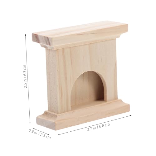 UTHCLO Miniatur Puppenhaus Möbel Miniatur Holz Kamin Dekoration Puppenhauszubehör Stabil und Kreativ für DIY UTHCLO Miniatur Puppenhaus Möbel Miniatur Holz Kamin Dekoration Puppenhauszubehör Stabil und Kreativ für DIY von UTHCLO