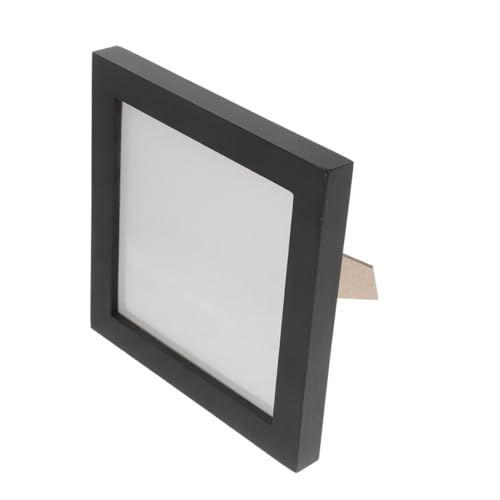 UTHCLO Moderner Quadratischer Bilderrahmen für Schallplatten und Scheiben Eleganter Desktop Rahmen mit Minimalistischer Optik Vielseitig für Fotos und Alben Schwarzes Design UTHCLO Moderner Quadratischer Bilderrahmen für Schallplatten und Scheiben Eleganter Desktop Rahmen mit Minimalistischer Optik Vielseitig für Fotos und Alben Schwarzes Design von UTHCLO