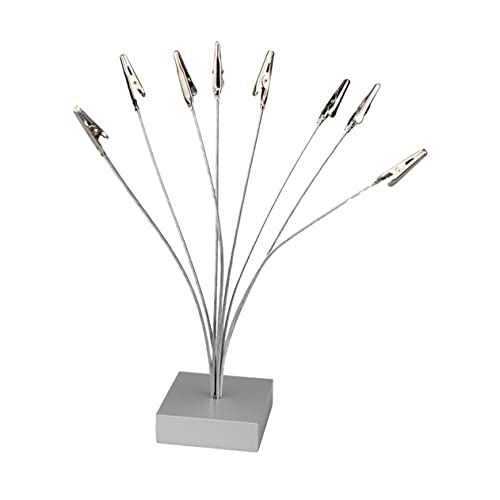 UTHCLO Multi Head Notizhalter Aus Metall Elegante Tischdekoration Für Bürobedarf Fotoclips Und Memo Organisation Für Visitenkarten Und Notizen Silberner Tischkartenhalter UTHCLO Multi Head Notizhalter Aus Metall Elegante Tischdekoration Für Bürobedarf Fotoclips Und Memo Organisation Für Visitenkarten Und Notizen Silberner Tischkartenhalter von UTHCLO