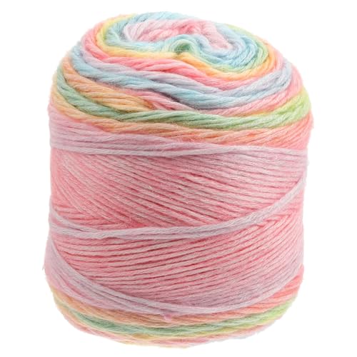 UTHCLO Multifarbiger Farbverlauf Baumwollgarn zum Häkeln und Stricken Weiches Atmungsaktives DIY Wollgarn Vielseitig für Kissen Decken Schals Praktische und Langlebige Handarbeitswolle UTHCLO Multifarbiger Farbverlauf Baumwollgarn zum Häkeln und Stricken Weiches Atmungsaktives DIY Wollgarn Vielseitig für Kissen Decken Schals Praktische und Langlebige Handarbeitswolle von UTHCLO
