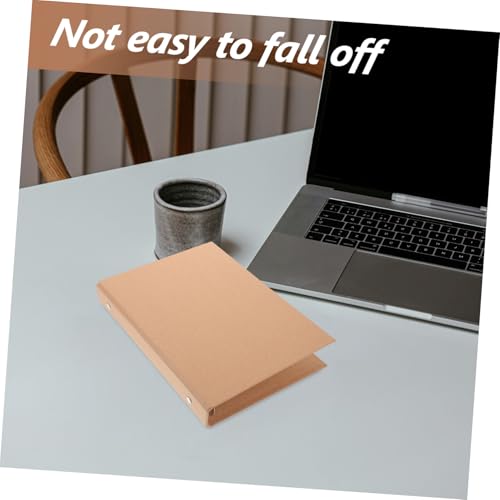 UTHCLO Nachfüllbares Notizbuch Binder Cover aus Robustem Kraftpapier Ringbuch Abdeckung für Bürobedarf und Schule Schmutzabweisende Langlebige Binderhülle für Lose UTHCLO Nachfüllbares Notizbuch Binder Cover aus Robustem Kraftpapier Ringbuch Abdeckung für Bürobedarf und Schule Schmutzabweisende Langlebige Binderhülle für Lose von UTHCLO