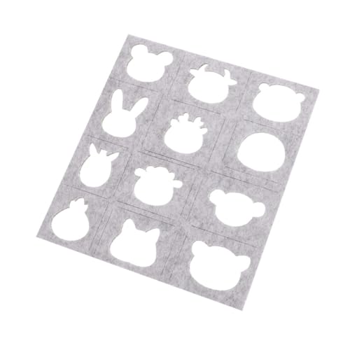 UTHCLO Nadelfilz Schablonen Diy Filz Bastelset mit Vielfältigen Formen für Anfänger und Einfaches Handwerkzeug zum Filzen von Wolle und Kammzug für Stickerei und Kreative Projekte UTHCLO Nadelfilz Schablonen Diy Filz Bastelset mit Vielfältigen Formen für Anfänger und Einfaches Handwerkzeug zum Filzen von Wolle und Kammzug für Stickerei und Kreative Projekte von UTHCLO