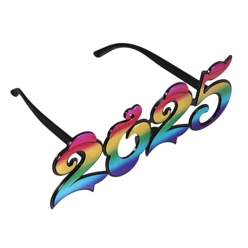 UTHCLO Neujahrsbrille aus Stabilem Pc Material Leichte Partybrille als Foto Requisite Bunte Silvester Partybrille für Feierlichkeiten Auffälliges Party Accessoire für Foto und Dekoration UTHCLO Neujahrsbrille aus Stabilem Pc Material Leichte Partybrille als Foto Requisite Bunte Silvester Partybrille für Feierlichkeiten Auffälliges Party Accessoire für Foto und Dekoration von UTHCLO