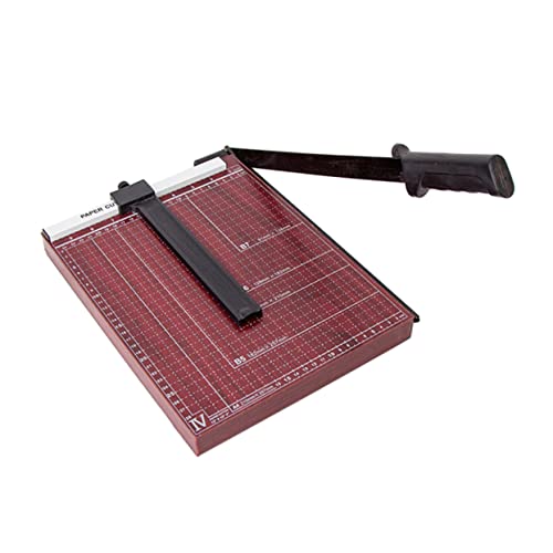 UTHCLO Papierschneider mit Rasterbasis Hebelschneider für Präzise Guillotine Schnitte Automatischer Papierklemmer Robust und Tragbar für Büro Schule und Bastelarbeiten UTHCLO Papierschneider mit Rasterbasis Hebelschneider für Präzise Guillotine Schnitte Automatischer Papierklemmer Robust und Tragbar für Büro Schule und Bastelarbeiten von UTHCLO