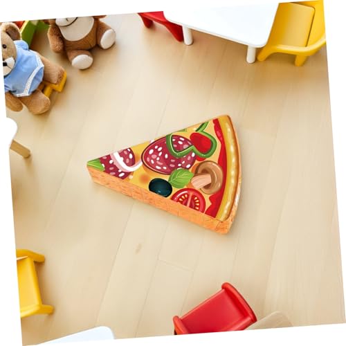UTHCLO Pizza Party Pinata Food Themed Geburtstag Deko mit Schlagstab Augenbinde und Konfetti Partyspiel Vielseitig Hängbar Stabile Pappe und Krepppapier von UTHCLO