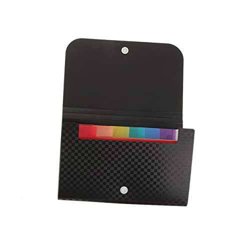 UTHCLO Portable Dokumentenmappe Lagig Mehrschicht Ordner Tasche Leicht Büro Quittung Organizer für Reise und Alltag von UTHCLO