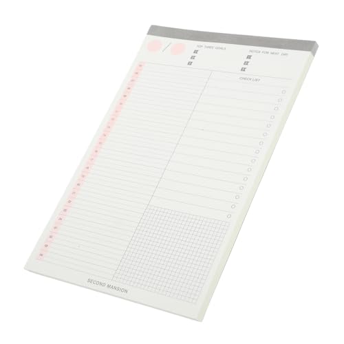 UTHCLO Praktischer Zeitplan Notizblock für Büro und Haushalt Abreißbares Notizbuch für To Do Listen Reiseplanung und Tägliche Notizen für Organisation und Planung UTHCLO Praktischer Zeitplan Notizblock für Büro und Haushalt Abreißbares Notizbuch für To Do Listen Reiseplanung und Tägliche Notizen für Organisation und Planung von UTHCLO