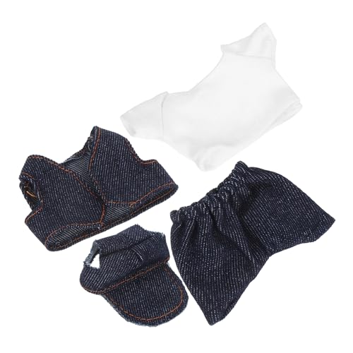 UTHCLO Puppenkleidung Plüschspielzeug Set mit T Shirt Hose Weste und Hut Weiche Sichere Stoffe Vielseitig für Weihnachten und Alltag Zubehör für Babypuppen und Plüschtiere UTHCLO Puppenkleidung Plüschspielzeug Set mit T Shirt Hose Weste und Hut Weiche Sichere Stoffe Vielseitig für Weihnachten und Alltag Zubehör für Babypuppen und Plüschtiere von UTHCLO