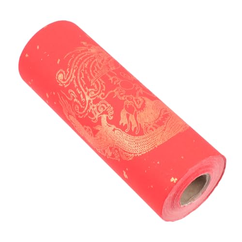 UTHCLO Rote Xuan Papierrolle Couplet Paper Scroll für Chinesische Kalligrafie Neujahrsdekorationen mit Goldenen Akzenten Breit Leicht Beschreibbar für Frühlingsfest Hochzeit UTHCLO Rote Xuan Papierrolle Couplet Paper Scroll für Chinesische Kalligrafie Neujahrsdekorationen mit Goldenen Akzenten Breit Leicht Beschreibbar für Frühlingsfest Hochzeit von UTHCLO