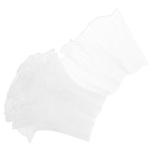 UTHCLO Rüschenbesatz Wellenförmiges Plissee Band Weiß Yards Polyester Rüschendesign Atmungsaktiv Vielseitig Für Nähen Basteln Kleidungsdekoration von UTHCLO