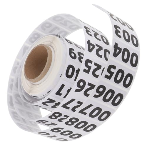 UTHCLO Runde Nummernaufkleber Selbstklebend Nummerierte Lageretiketten für Inventarorganisation Hitzebeständige Reißfeste Klebezahlen für Maschinen Geräte und Warenkennzeichnung UTHCLO Runde Nummernaufkleber Selbstklebend Nummerierte Lageretiketten für Inventarorganisation Hitzebeständige Reißfeste Klebezahlen für Maschinen Geräte und Warenkennzeichnung von UTHCLO