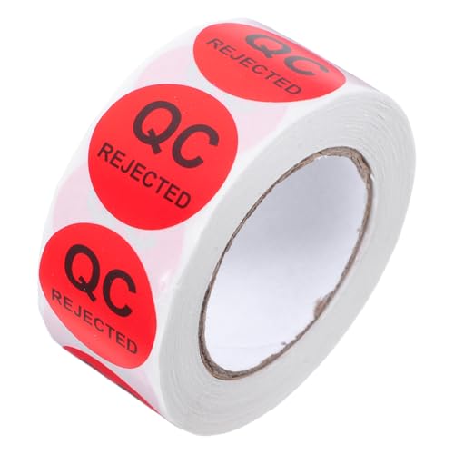 UTHCLO Runde Qc Aufkleber Selbstklebende Qualitätskontroll Etiketten mit Schwarzem Text für Lager Produktprüfung und Inventarverwaltung UTHCLO Runde Qc Aufkleber Selbstklebende Qualitätskontroll Etiketten mit Schwarzem Text für Lager Produktprüfung und Inventarverwaltung von UTHCLO