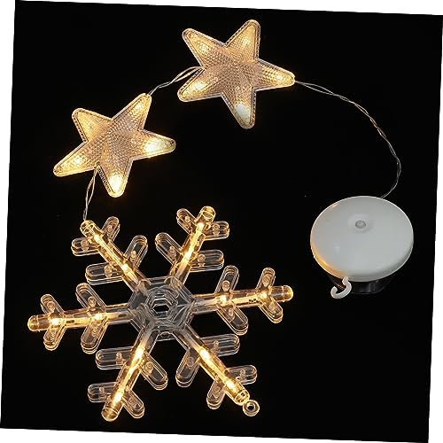 UTHCLO Schneeflocken Fensterlicht Weihnachtsdekoration Weihnachtliches Dekoratives Licht Weihnachtsfenster Hängelichter S UTHCLO Schneeflocken Fensterlicht Weihnachtsdekoration Weihnachtliches Dekoratives Licht Weihnachtsfenster Hängelichter S von UTHCLO