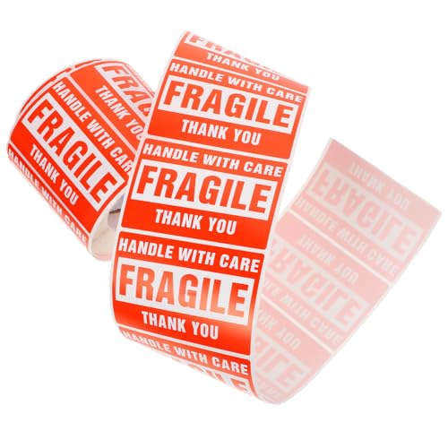 UTHCLO Selbstklebende Fragile Aufkleber Starke Haftung Caution Packaging Stickers für Versandverpackungen Bruchsichere Warnetiketten Praktische Transportkennzeichnung UTHCLO Selbstklebende Fragile Aufkleber Starke Haftung Caution Packaging Stickers für Versandverpackungen Bruchsichere Warnetiketten Praktische Transportkennzeichnung von UTHCLO