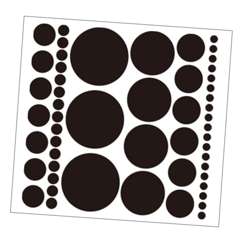 UTHCLO Selbstklebende Schwarze Kreise Wandtattoo DIY Wandaufkleber Kinderzimmer Wanddeko für Mädchen Jungenzimmer Wiederverwendbar Schadstofffrei für Glatte Oberflächen UTHCLO Selbstklebende Schwarze Kreise Wandtattoo DIY Wandaufkleber Kinderzimmer Wanddeko für Mädchen Jungenzimmer Wiederverwendbar Schadstofffrei für Glatte Oberflächen von UTHCLO