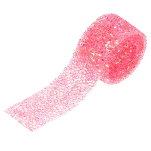 UTHCLO Selbstklebendes Strassband DIY Bekleidungszubehör Glitzernde Klebende Rhinestone Borte für Basteln und Dekorieren von Kleidung und Accessoires Rosa Ab UTHCLO Selbstklebendes Strassband DIY Bekleidungszubehör Glitzernde Klebende Rhinestone Borte für Basteln und Dekorieren von Kleidung und Accessoires Rosa Ab von UTHCLO