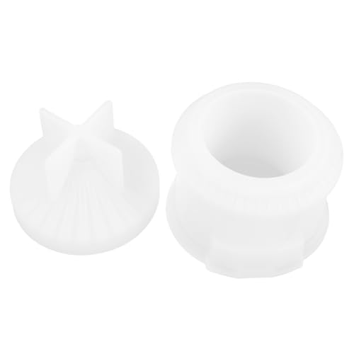 UTHCLO Silikonform Chinesische Architektur Flexible Gießform DIY Bastelset Transparent Wiederverwendbar Kreative Gebäudemodelle Geschenkidee von UTHCLO