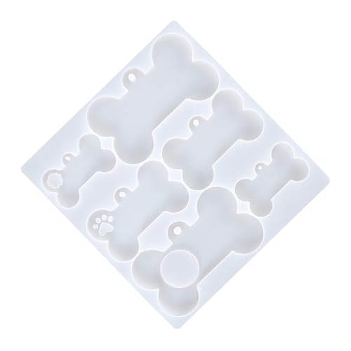 UTHCLO Silikonform Knochenform für DIY Harz Gießen Flexible Langlebige Handicraft Silikon Gießform Vielseitig für Anhänger Herstellung Einfach zu Entformen und Reinigen UTHCLO Silikonform Knochenform für DIY Harz Gießen Flexible Langlebige Handicraft Silikon Gießform Vielseitig für Anhänger Herstellung Einfach zu Entformen und Reinigen von UTHCLO