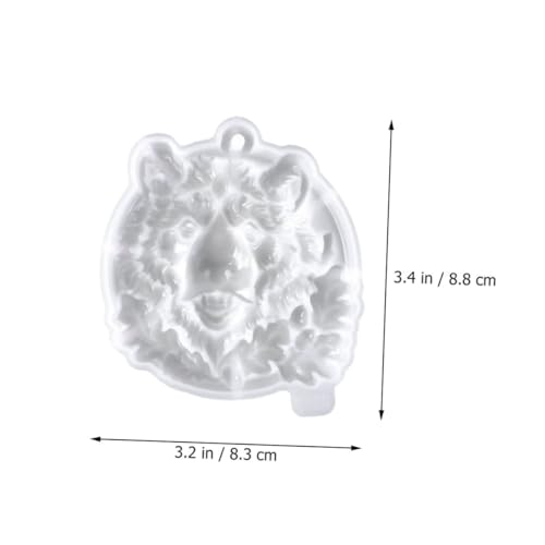UTHCLO Silikonform Schlüsselanhänger Bär Tierkopf Flexibel Langlebig für DIY Epoxidharz Gießform Bastelarbeiten Türdeko Kunstharzform für Handgemachte Anhänger UTHCLO Silikonform Schlüsselanhänger Bär Tierkopf Flexibel Langlebig für DIY Epoxidharz Gießform Bastelarbeiten Türdeko Kunstharzform für Handgemachte Anhänger von UTHCLO