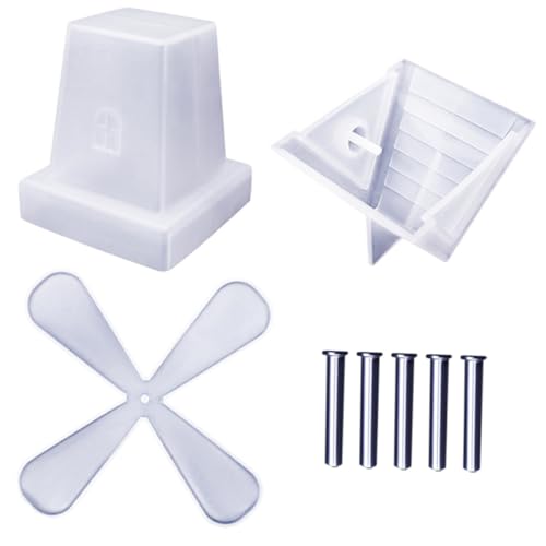 UTHCLO Silikonform Windmühle DIY mit Zubehörteilen Flexible Langlebige Gießform für Harz und Bastelmaterialien Einfach zu Entformen für Kreative Dekoration UTHCLO Silikonform Windmühle DIY mit Zubehörteilen Flexible Langlebige Gießform für Harz und Bastelmaterialien Einfach zu Entformen für Kreative Dekoration von UTHCLO