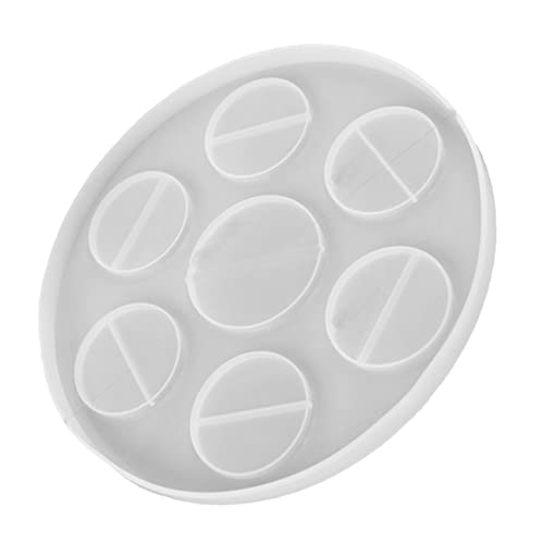 UTHCLO Silikonform für DIY Weinglas Tablett Kreative Epoxidharz Gießform für Weinregal und Untersetzer Einfach zu Reinigen Lagern für Bastelprojekte von UTHCLO