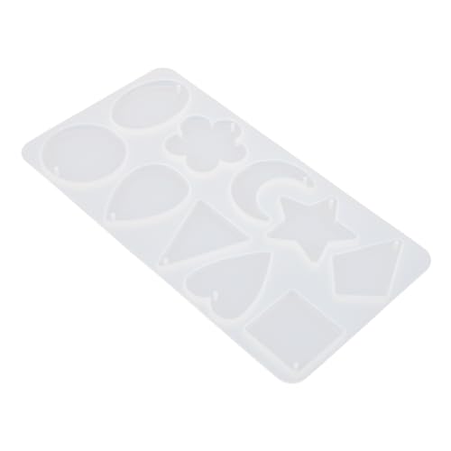 UTHCLO Silikonform für Ohrringanhänger Flexibel Langlebig Epoxidharz Gießform DIY Schmuckzubehör Basteln für Individuelle Schmuckanhänger und Anhängergestaltung von UTHCLO