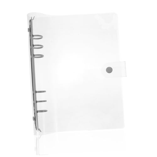 UTHCLO Softcover Ringbuch mit Transparentem Umschlag Langlebiges Wiederverwendbares Ringheft für Lose Leichte Notizbuchhülle für Studenten und Bürogebrauch von UTHCLO