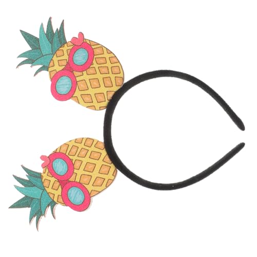 UTHCLO Sommer Hawaii Stirnband Damen Haarschmuck Flexibel Passend Pineapple Design Für Strandparty Und Fotoaccessoire von UTHCLO