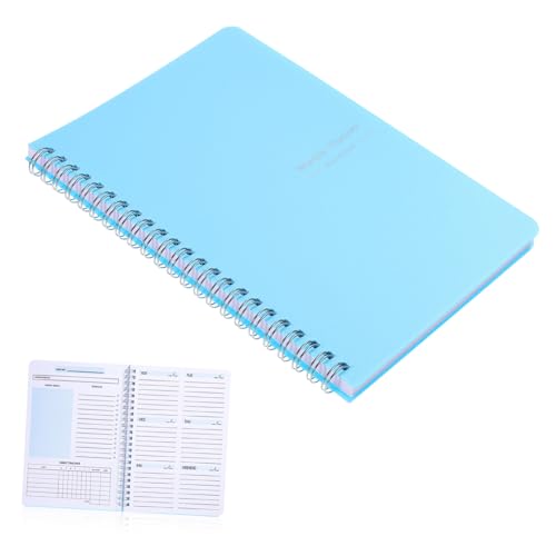 UTHCLO Spiral Notizbuch Wochenplaner Liniert PP Papier Campus Notizblock Spiralbindung Einfaches Design Für Schule Büro Journal UTHCLO Spiral Notizbuch Wochenplaner Liniert PP Papier Campus Notizblock Spiralbindung Einfaches Design Für Schule Büro Journal von UTHCLO
