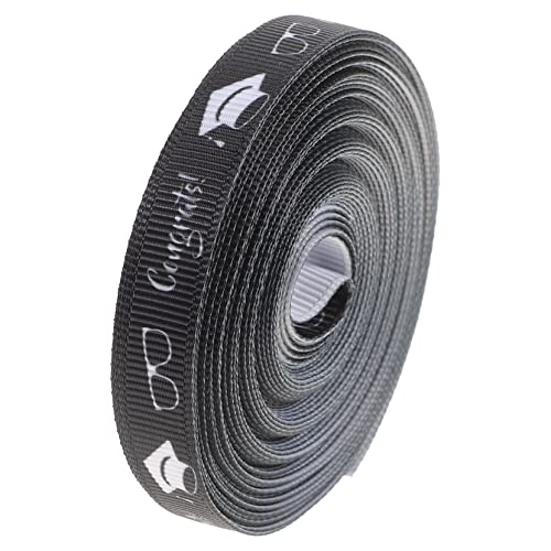UTHCLO Staffelungsband Auszeichnungsbänder glückwunsch grad Satinband zum Einwickeln Party Tür seidenband ribbon Geschenkbänder ein Verpackungsband Abschlussband für Polyester Black UTHCLO Staffelungsband Auszeichnungsbänder glückwunsch grad Satinband zum Einwickeln Party Tür seidenband ribbon Geschenkbänder ein Verpackungsband Abschlussband für Polyester Black von UTHCLO