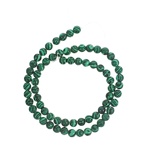 UTHCLO Steinperlen für DIY Armbänder und Schmuckherstellung Natursteinperlen Glänzende Textur Bruchsicher für Halsketten und Projekte Geschenkidee von UTHCLO