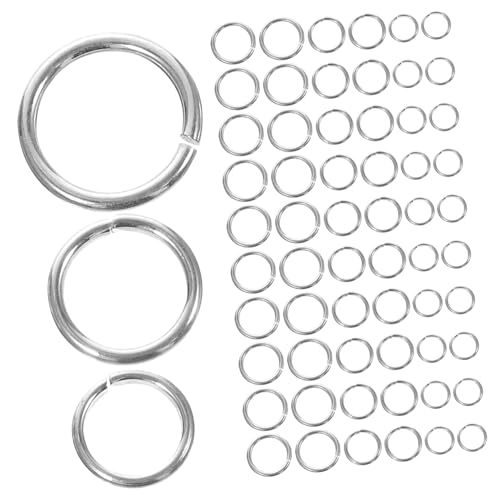 UTHCLO Sterling Silber Jump Ringe Schmuckverbinder für DIY Halsketten Armbänder Langlebig Kompakt für Schmuckherstellung und Verlängerung von Halsketten UTHCLO Sterling Silber Jump Ringe Schmuckverbinder für DIY Halsketten Armbänder Langlebig Kompakt für Schmuckherstellung und Verlängerung von Halsketten von UTHCLO
