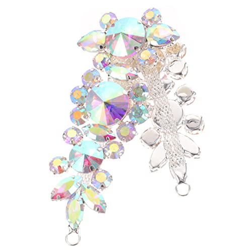 UTHCLO Strass Patch Applikation für Hochzeit und Brautmode Dekorativer Stoffaufnäher für Kleider Gürtel Schuhe und DIY Projekte Handgefertigte Glitzerverzierung mit Feinen Details UTHCLO Strass Patch Applikation für Hochzeit und Brautmode Dekorativer Stoffaufnäher für Kleider Gürtel Schuhe und DIY Projekte Handgefertigte Glitzerverzierung mit Feinen Details von UTHCLO